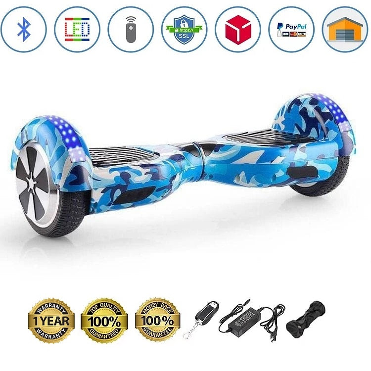Navy Camouflage 6.5 Inch Hoverboard