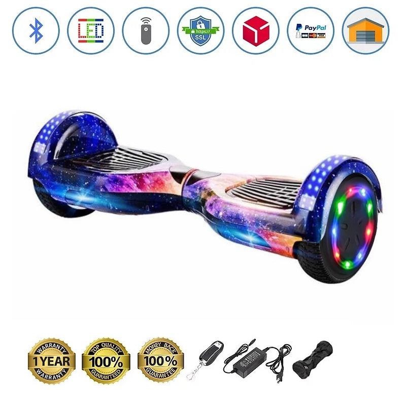Sale! Starry Sky 6.5 Inch Hoverboard With Led Wheel